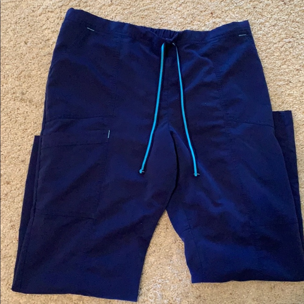 Xl navy scrub pant